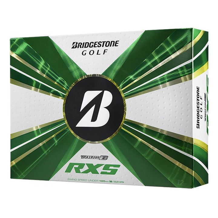 Bridgestone Golf 2022 Tour B RXS Golf Balls (One Dozen) Weiss, Weiss