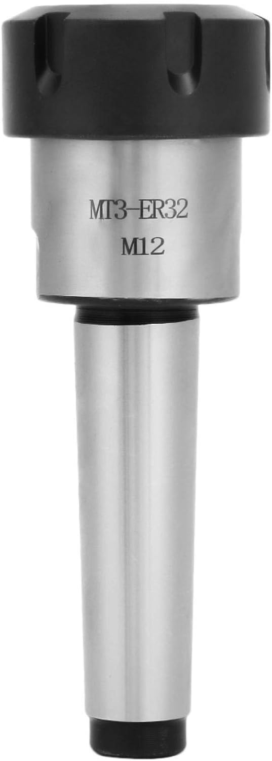 Spannzangenhalter, 1 Stück MT3 ER32 M12 Spannzangen-Morsekegelhalter + 6 Stück ER32 Federzangen CNC-