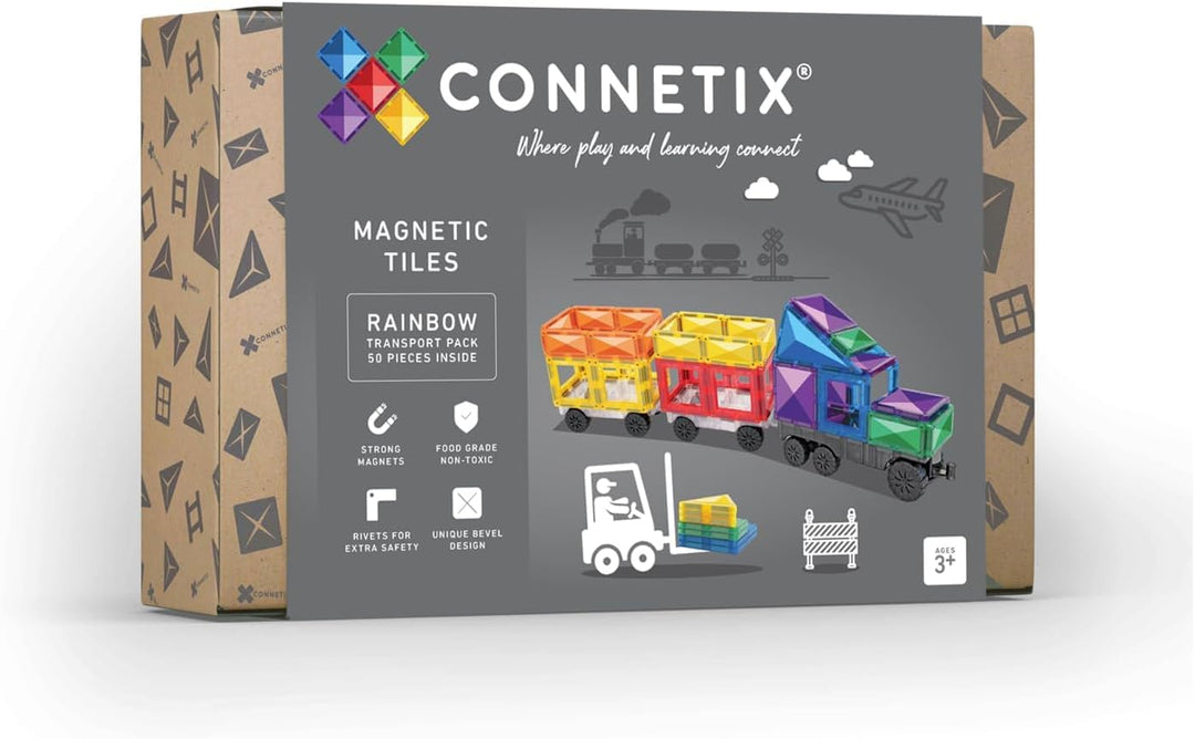 Connetix Rainbow Transport Pack 50 Stück