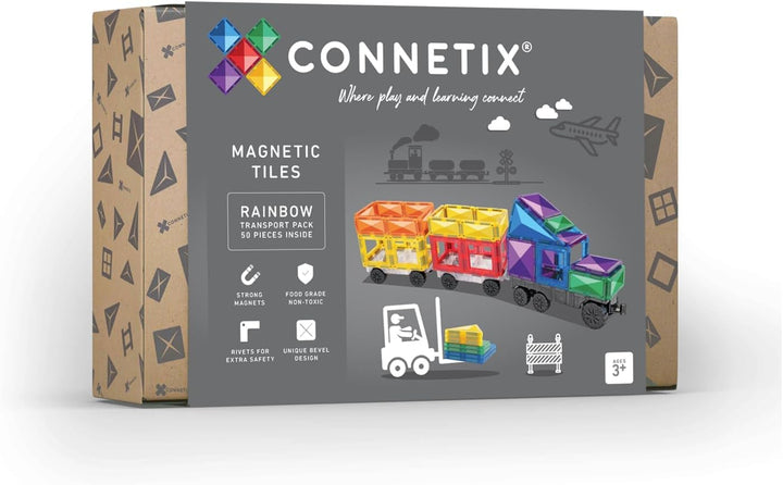 Connetix Rainbow Transport Pack 50 Stück