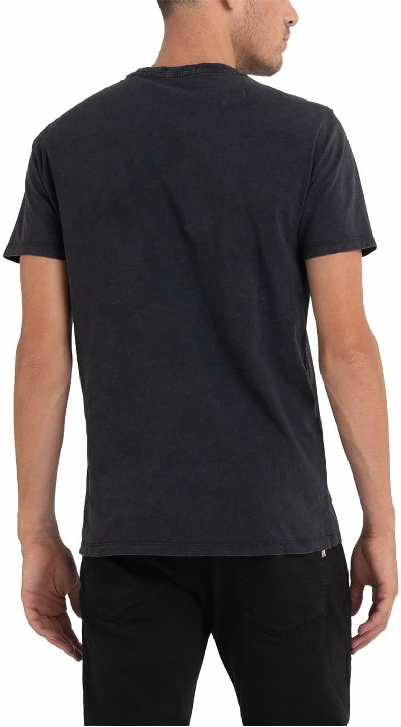 Replay Herren T-Shirt XS 099 Blackboard, XS 099 Blackboard