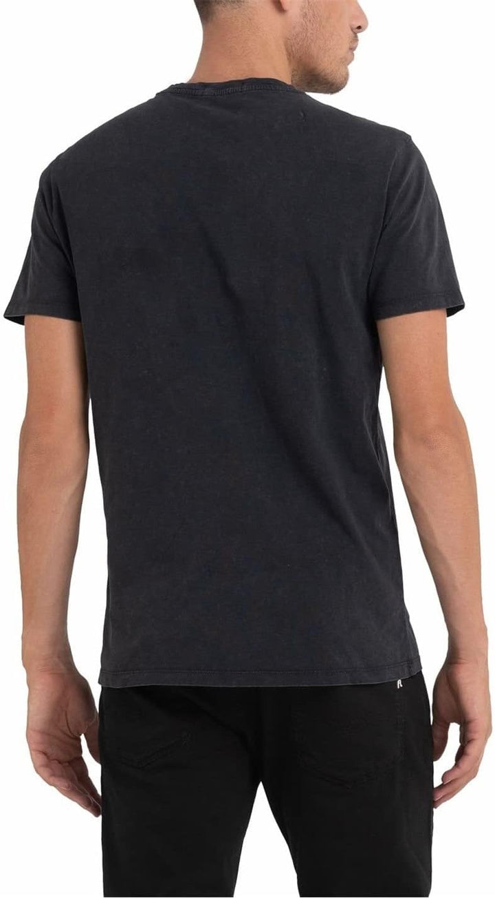 Replay Herren T-Shirt XS 099 Blackboard, XS 099 Blackboard