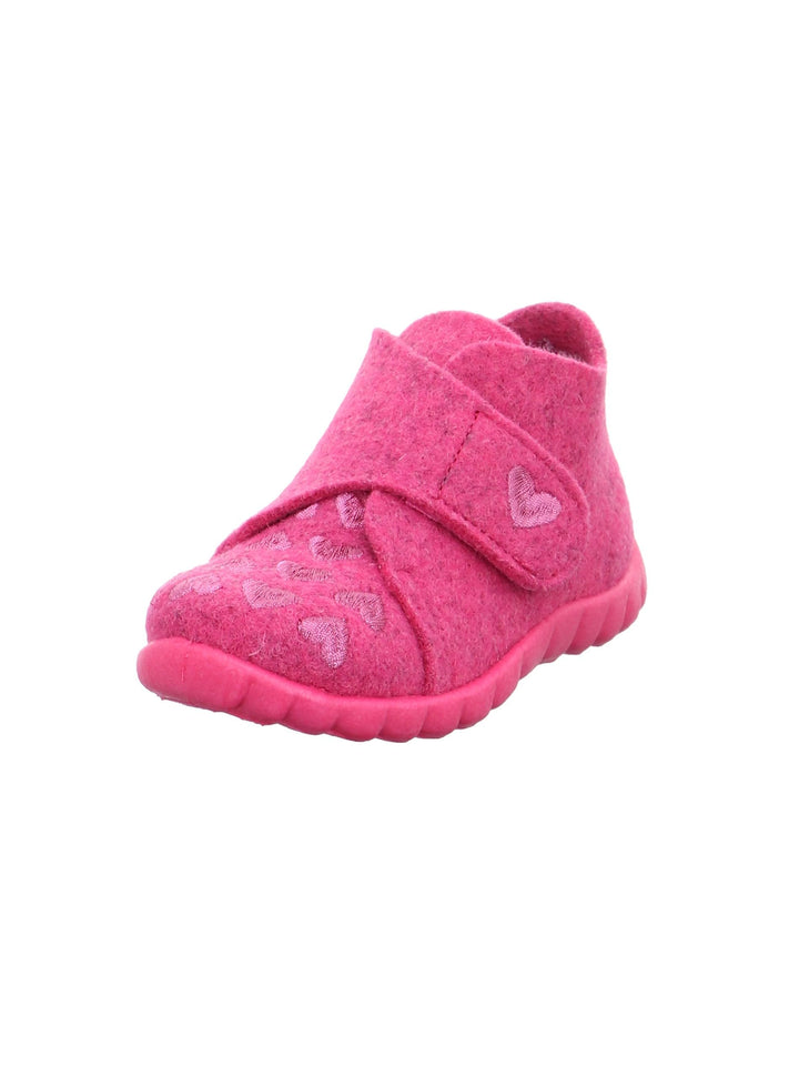 SUPERFIT Baby Hausschuh Happy 19 EU Pink 5500, 19 EU Pink 5500