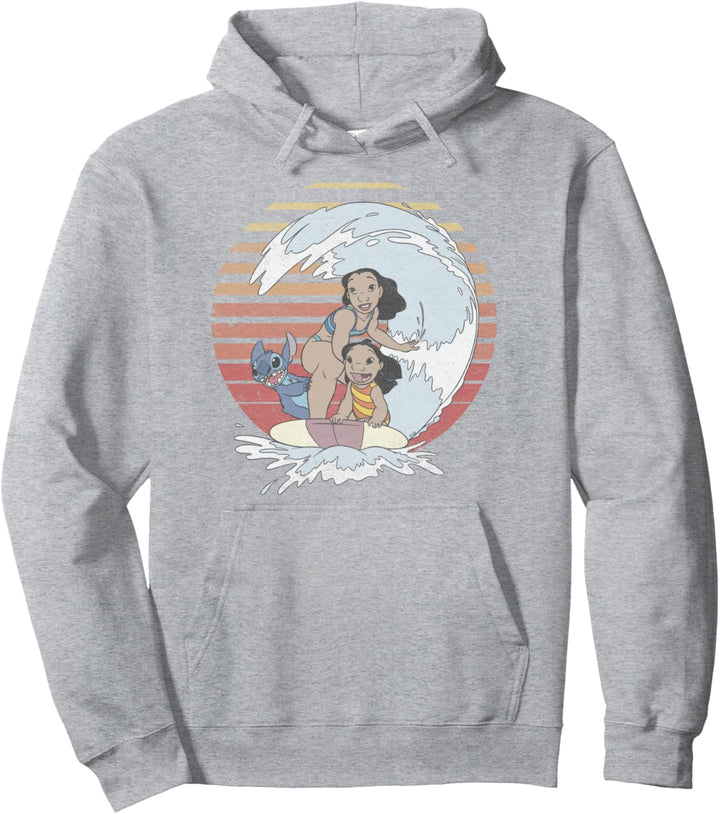 Disney Lilo & Stitch 626 Stitch Day Group Shot Surf Pullover Hoodie
