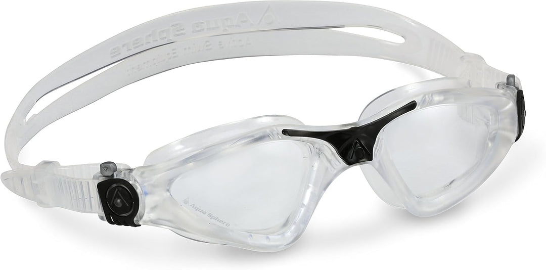 Aquasphere Kayenne Schwimmbrille transparent schwarz, transparent schwarz