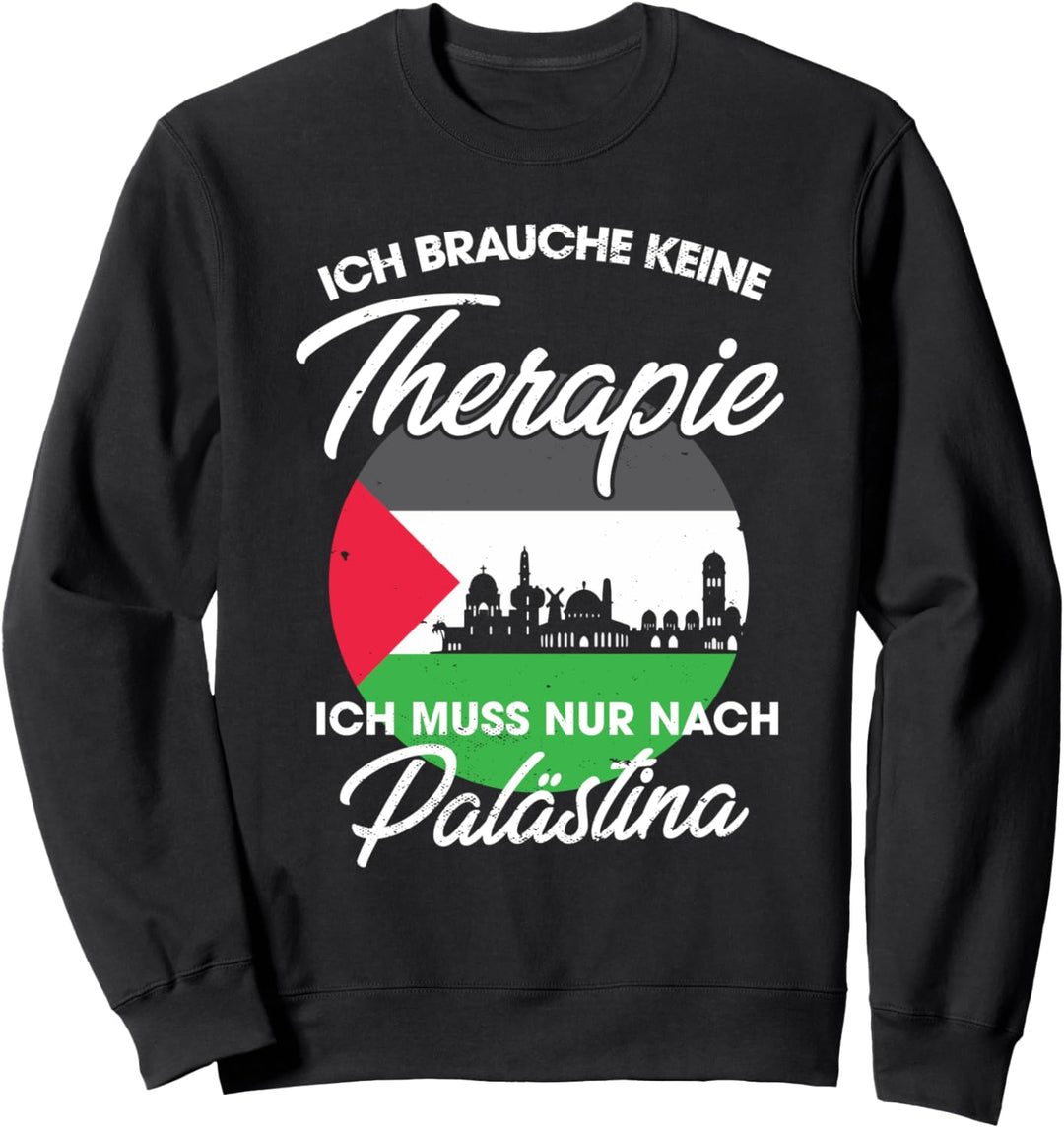 Palästinensische Flagge I Palästina Urlaub I Palästina Sweatshirt