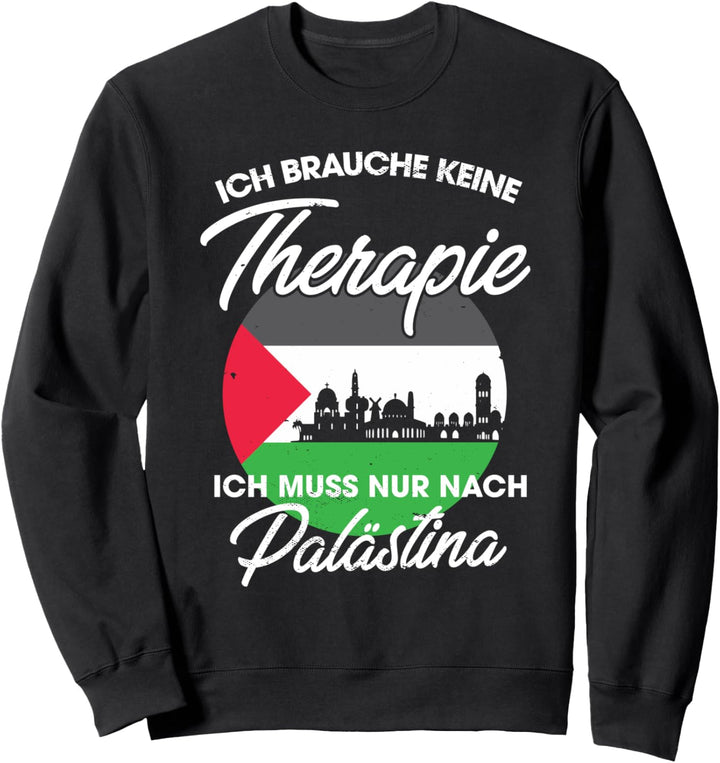 Palästinensische Flagge I Palästina Urlaub I Palästina Sweatshirt