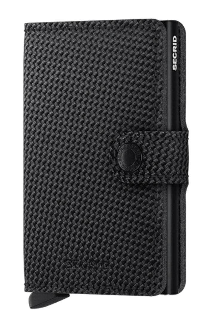 Secrid Geldbörse Miniwallet Carbon, Carbon Black