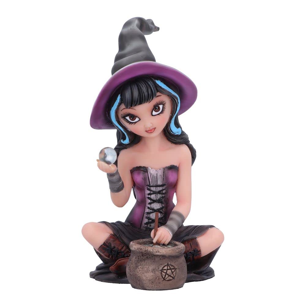 Nemesis Now Pruedence Hexenfigur, schwarz, 15 cm