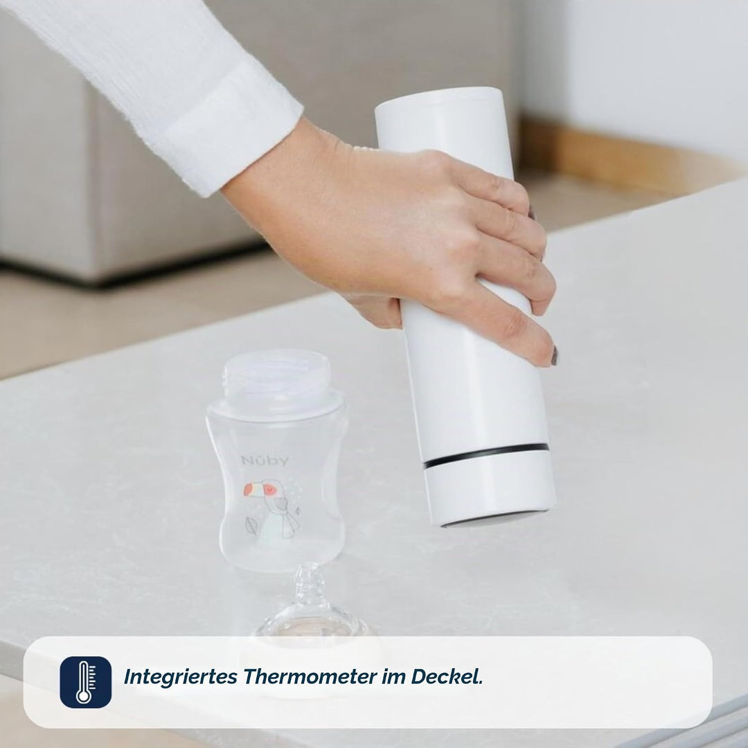Nuby RapidCool™ – Bereitet die perfekte Babynahrung in nur 2 Minuten zu – Ideal für unterwegs – Enth