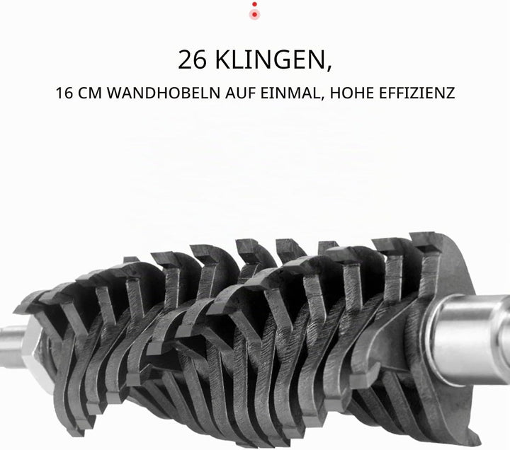 Elektrohobel Handhobel - 1200W Hobelmaschine mit 160mm Hobelbreite 1000-4000 upm bis zu 4 mm Spannti
