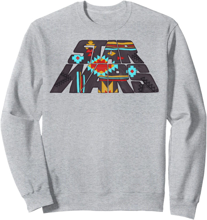 Star Wars Aztec Pattern Logo Fill Sweatshirt