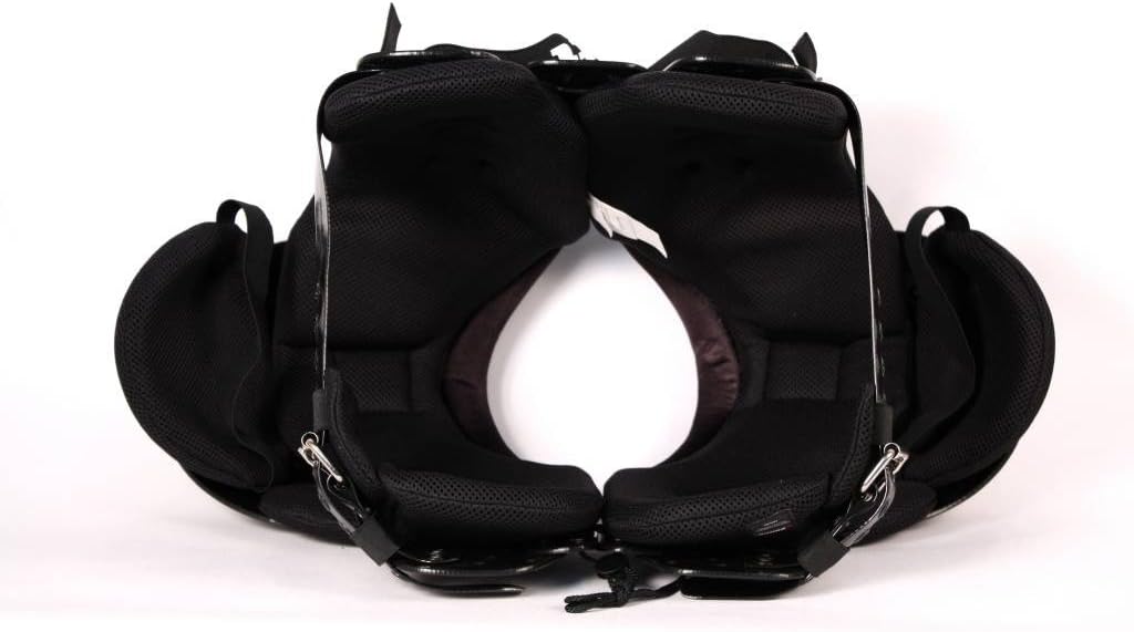 BARNETT Shoulderpad Mark III American Football Schulterschutz Profi, Farbe schwarz, M