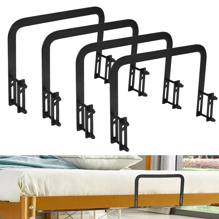 4 Stück Matratzenbügel, Rutschfester Matratzen-Halter, Verstellbarer Matratzenstabilisatoren, Verhin