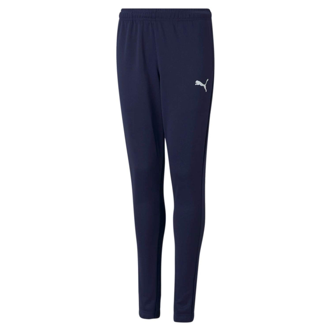 PUMA Unisex Kinder Teamrise Poly Training Pants J Jogginghose Peacoat-puma White 152 Einfarbig, Peac