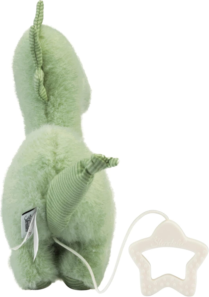 Sterntaler Spieluhr M Dino Rexi - Babyspieluhr aus Flausch - Kuscheltier waschbar mit herausnehmbare