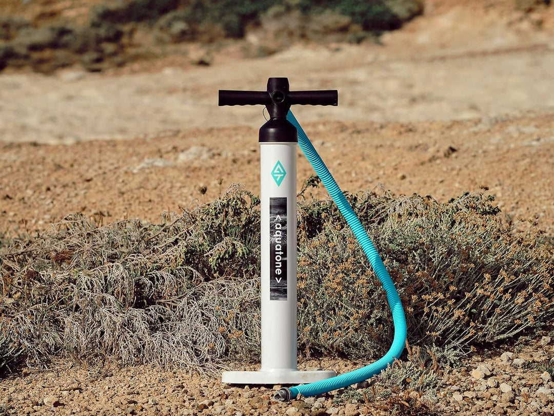 Aquatone SUP Doppelhub Handpumpe, bis 27 PSI / 1,9 bar, Standpumpe