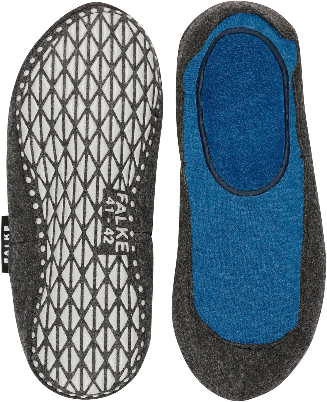 FALKE Herren Cosyshoe Invisible Stoppersocken rutschhemmende Noppen auf der Filzsohle Füsslinge komf