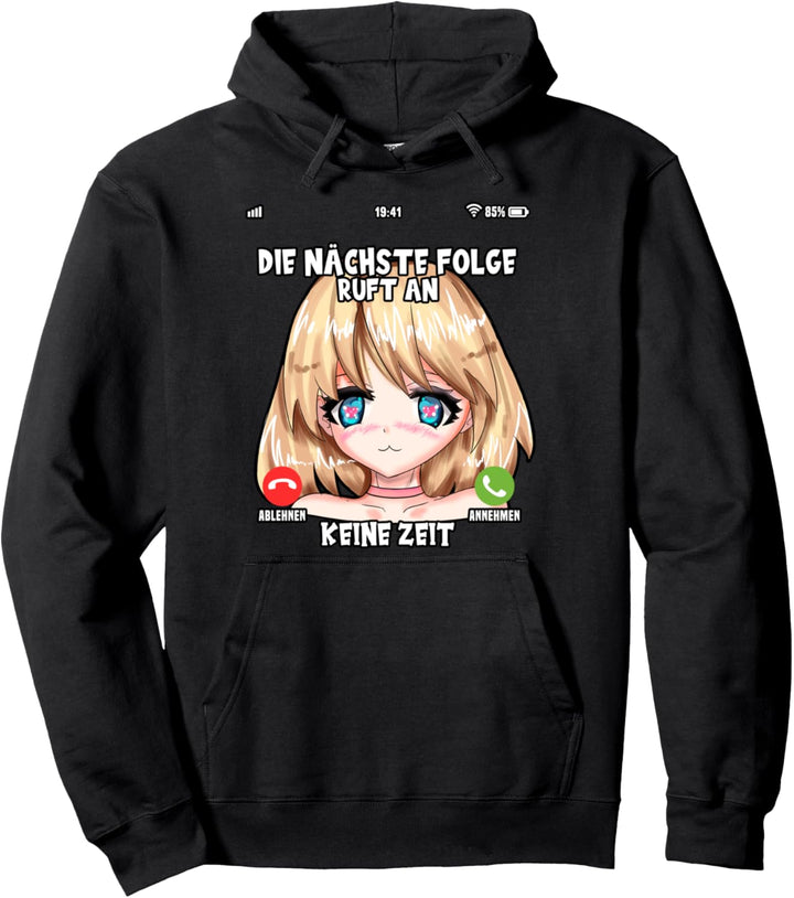 Anime Handy Anruf Die nächste Folge ruft Serie Film Otaku Pullover Hoodie