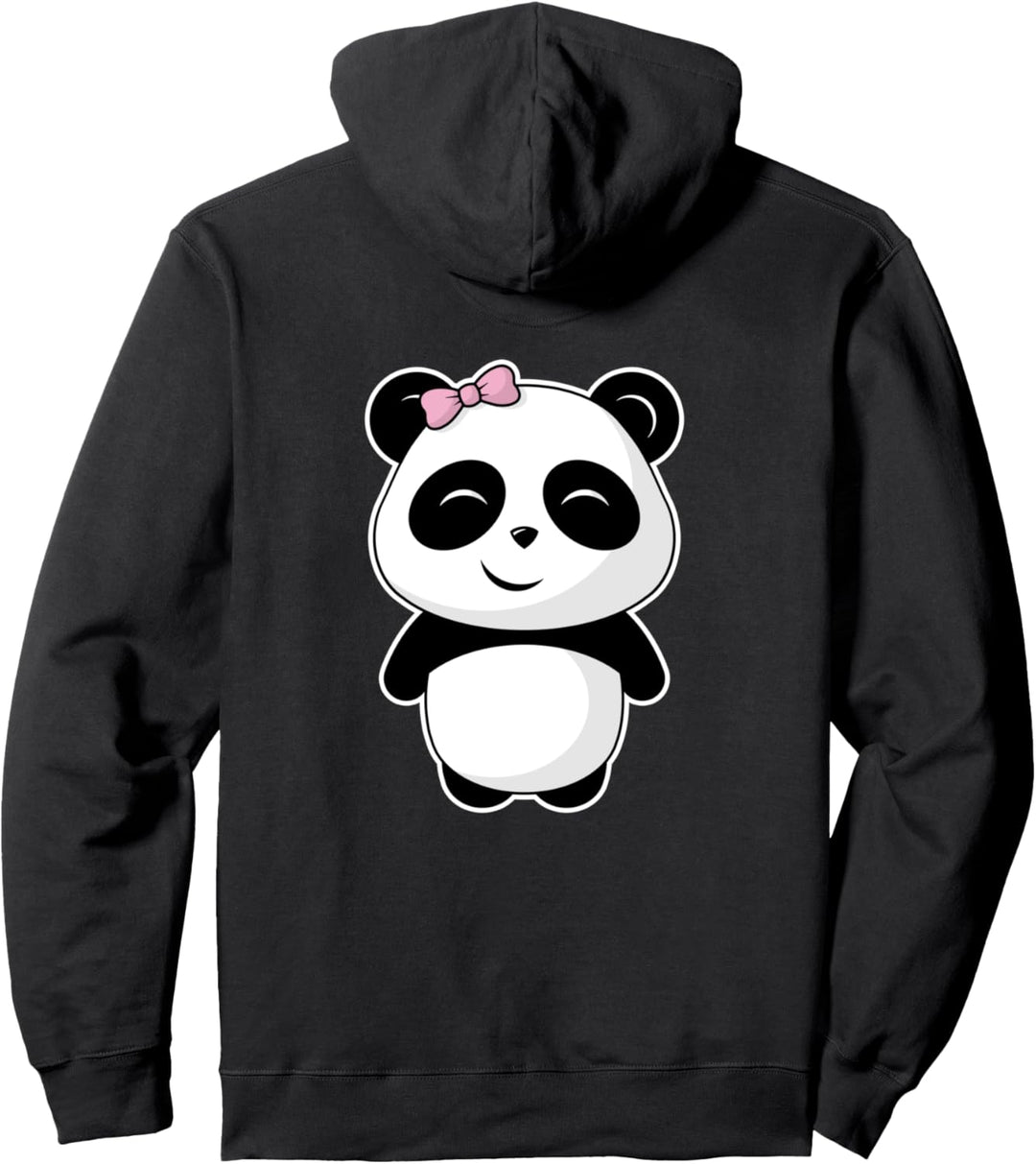 Kleine Panda Dame - Kawaii Pandas Niedlich Japan Geschenk Pullover Hoodie