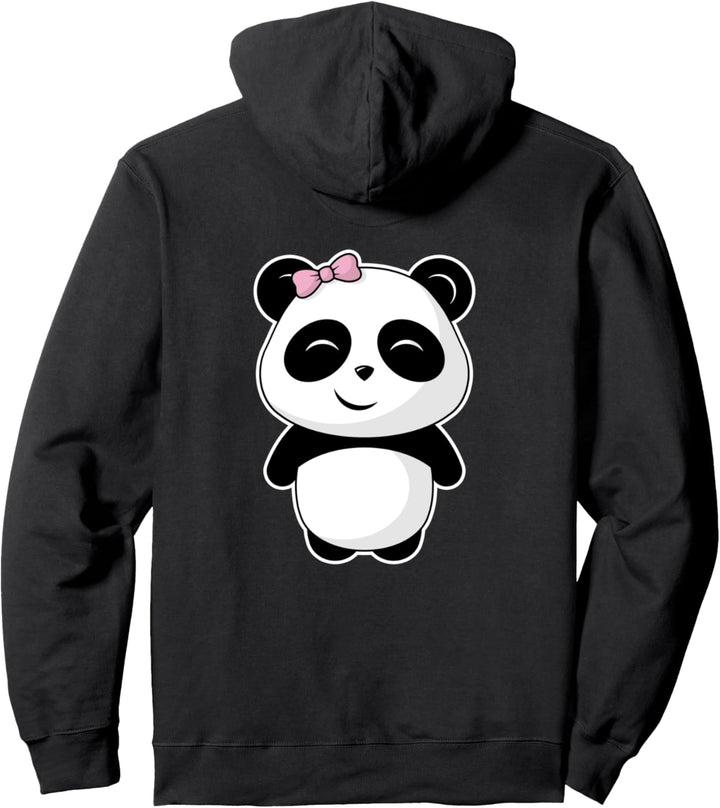 Kleine Panda Dame - Kawaii Pandas Niedlich Japan Geschenk Pullover Hoodie