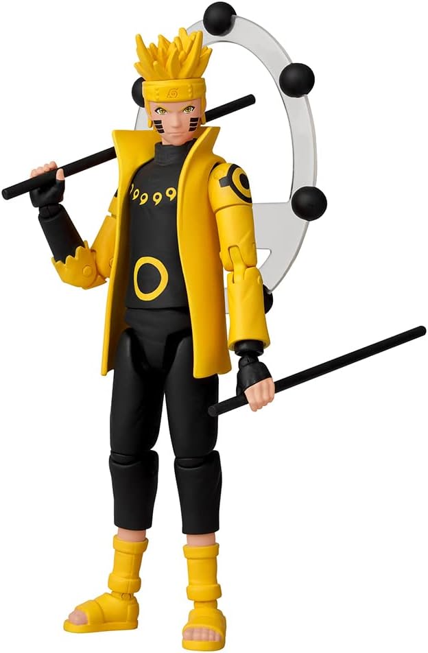 BANDAI - Anime Heroes - Naruto Shippuden - Figur Naruto Uzumaki im Rikudo-Modus (Sage of Six Paths M