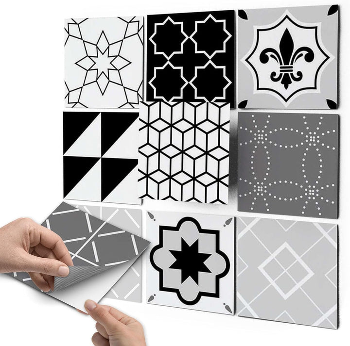 CREATISTO Mosaik Klebefliesen Stickerfliesen Fliesenfolie - Hochwertige Aufkleber Sticker für Fliese