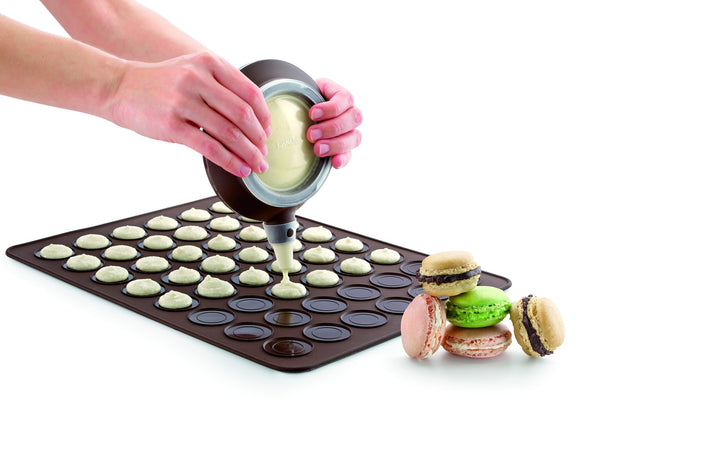 Lékué Macarons-Backset, braun A 30 cm, A 30 cm