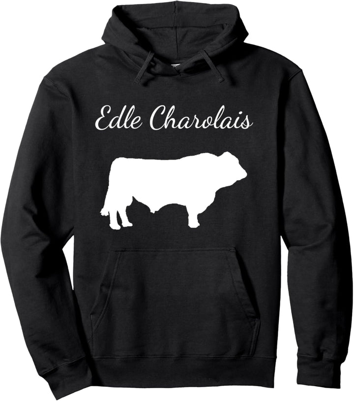 Charolais Landwirt Bauer Landwirtschaft Rinder-Züchter Kuh Pullover Hoodie