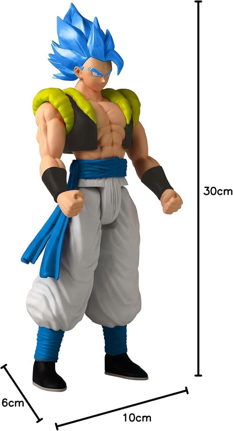 BANDAI – Dragon Ball Super – Riesenfigur Limit Breaker – Super-Saiyajin Blue Gogeta – 36745 Super Sa