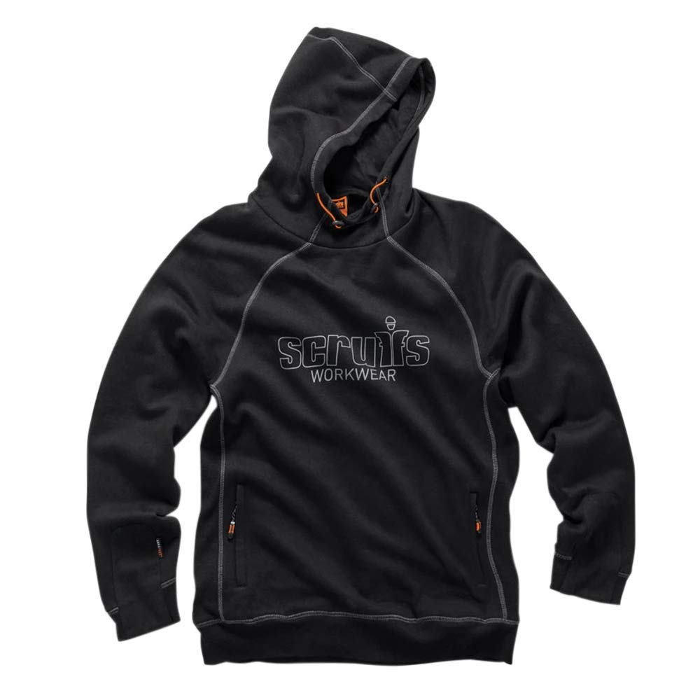 Scruffs Kapuzenpullover „Trade“, schwarz XXL (T54514) XXL Schwarz, XXL Schwarz