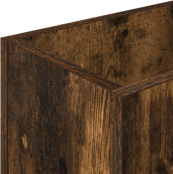 vidaXL Sonnenschirmhalter Geräucherte Eiche 40 x 20 x 55,5 cm, Moderner rechteckiger Flurständer, ro