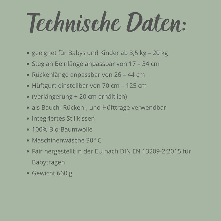 Ruckeli NEO Babytrage, Black Superior | Innovative Magnet-Schnallen, Integrierter Hüftsitz, Ergonomi