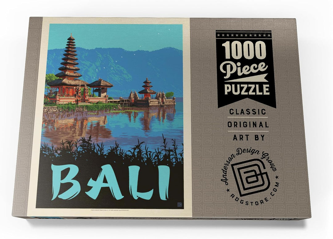 Bali: EIN Atemberaubendes tropisches Paradies, Vintage Poster - Premium 1000 Teile Puzzle - MyPuzzle