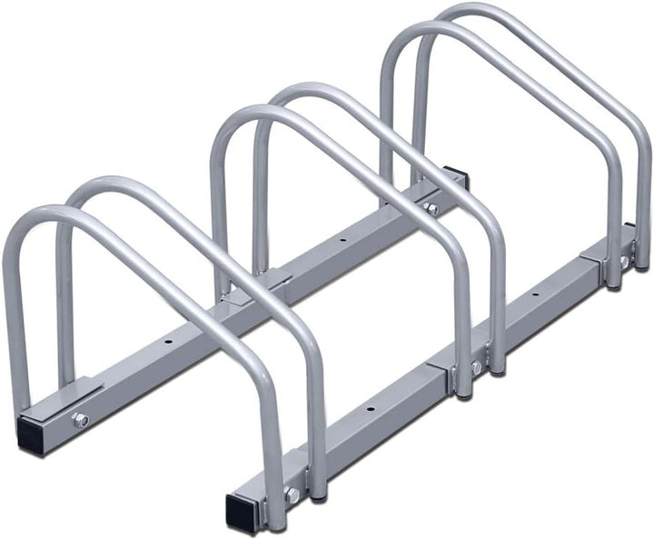Eulenke Fahrradständer Metall Verzinkt Stahl - fahrradhalter 35-55mm Reifenbreite und 32cm Radabstan