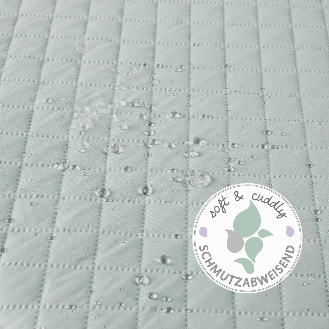 roba Laufgittereinlage "roba Style" für Laufgitter 75 x 100-100 x 100 cm - Gesteppte Einlage mit Sei