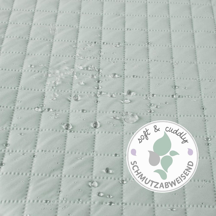 roba Laufgittereinlage "roba Style" für Laufgitter 75 x 100-100 x 100 cm - Gesteppte Einlage mit Sei