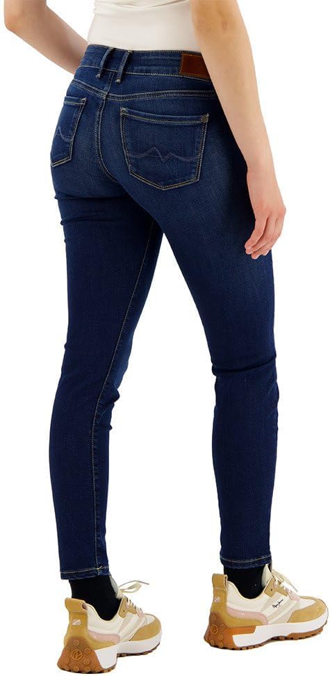 Pepe Jeans Damen Soho Jeans 26W / 32L Blue (Denim-h45), 26W / 32L Blue (Denim-h45)