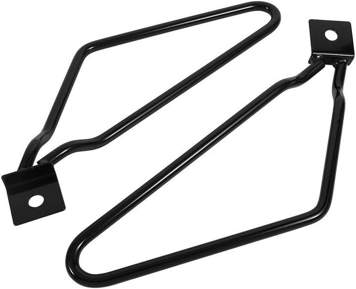 GOTOTOP Satteltaschenhalterung, 2X Motorrad-Satteltaschenhalterung für XL883/1200 HD1450/1584(Schwar