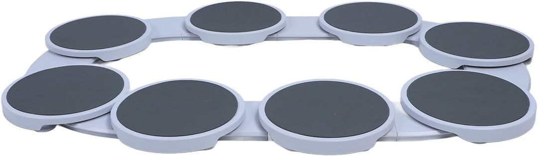 Lazy Susan Drehteller-Tablett, um 360 Grad Drehbarer Esstisch-Drehteller, Tragbares Rotierendes Lebe