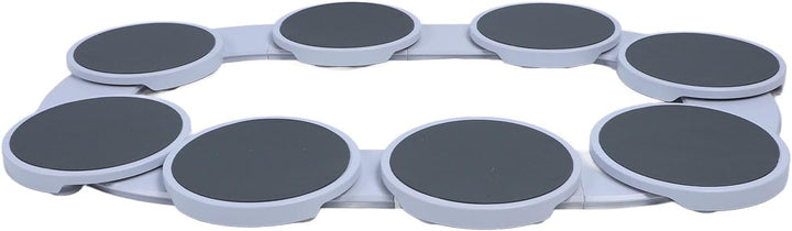 Lazy Susan Drehteller-Tablett, um 360 Grad Drehbarer Esstisch-Drehteller, Tragbares Rotierendes Lebe