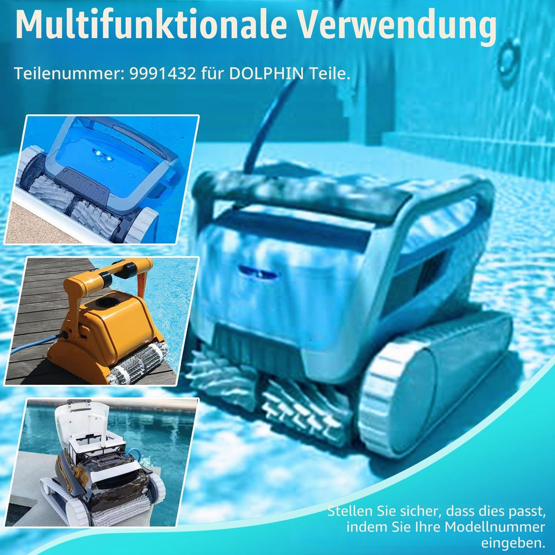 Filtereinsätze für Delfin, ultrafein, Teilenummer: 9991432, 4 Stück