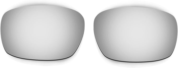 HKUCO Silver/Green Polarized Replacement Lenses plus Black Earsocks Rubber Kit For Oakley Racing Jac