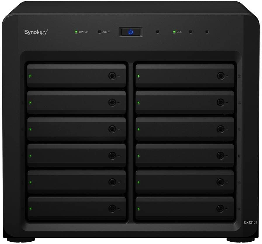 Synology 12 Bay Expansion Unit DX1215II (Diskless)