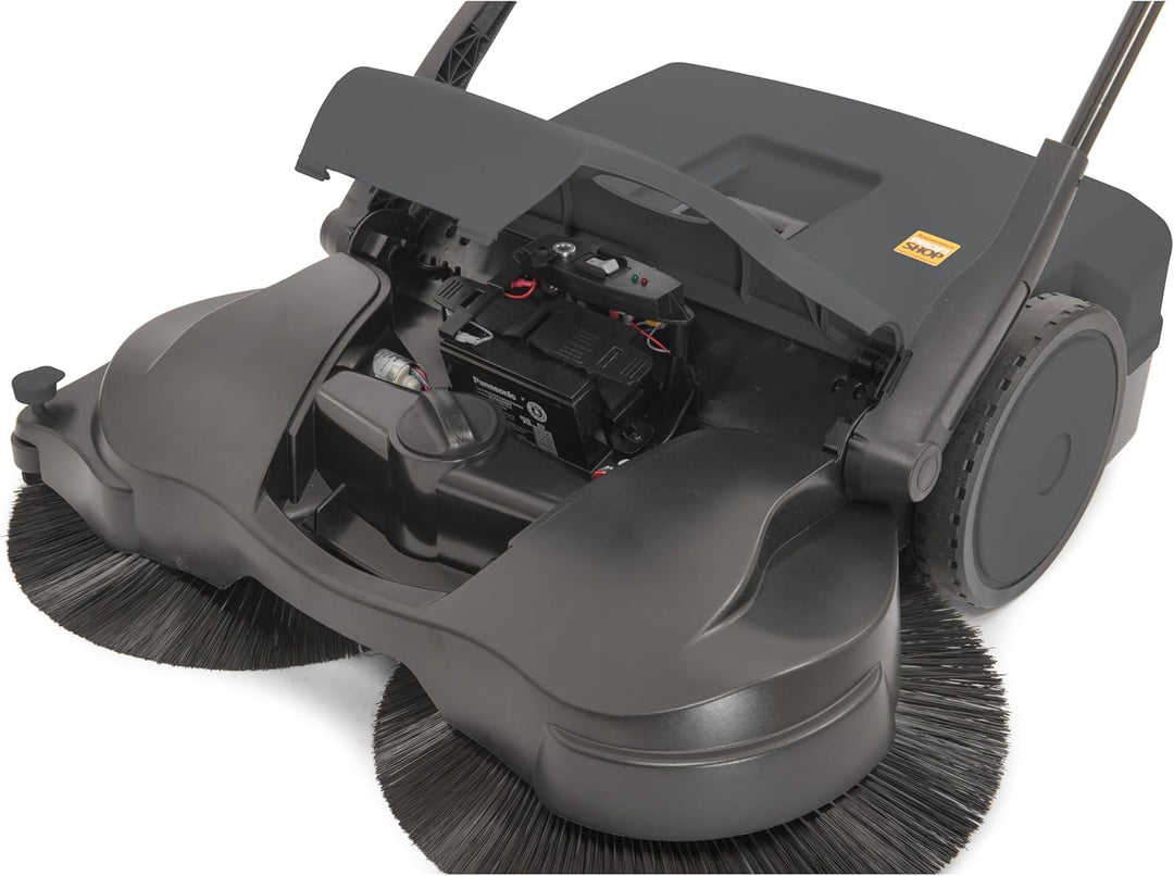 Steinbock Kehrmaschine Turbo elektrisch | 2-fache Schmutzaufnahme | 97 cm Kehrbreite | 4.100 m²/h Ke