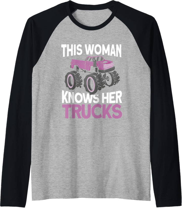 Monster Truck Auto - Monstertruck Raglan