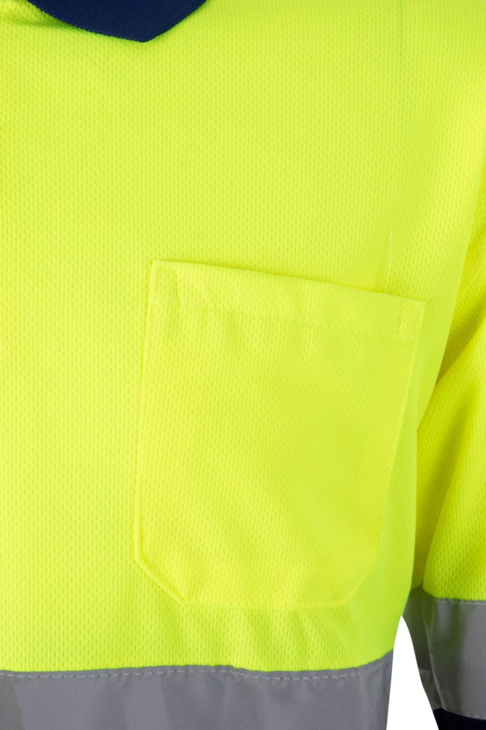 Velilla 175 - Signalshirt, langärmelig (Grösse XL) Farbe blau und gelb fluoreszierend XL Azul Y Amar