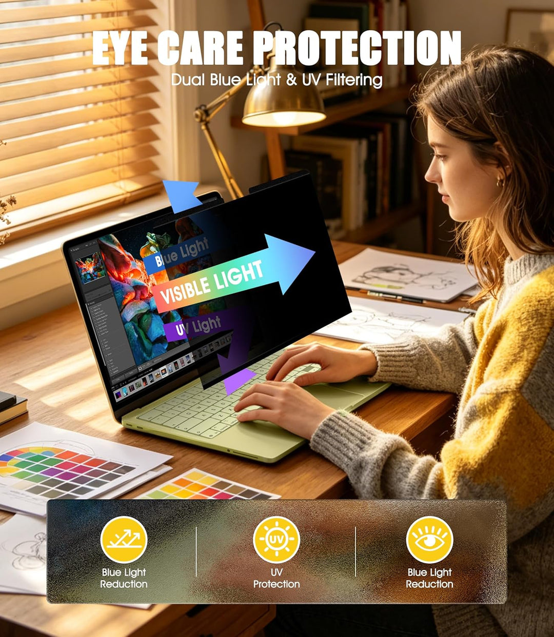 NEWZEROL 1 Stück Magnetische Displayschutzfolie, Kompatibel mit MacBook Neo, Blendfrei, Kratzfest, A