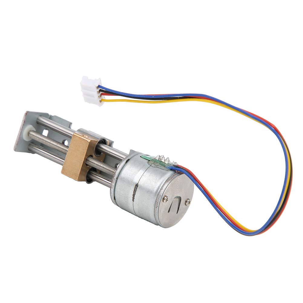Mini Linear Bühnenantrieb, 2 Phasen 4 Draht Linear Schrittmotor, Schrittmotor mit Planetengetriebe R