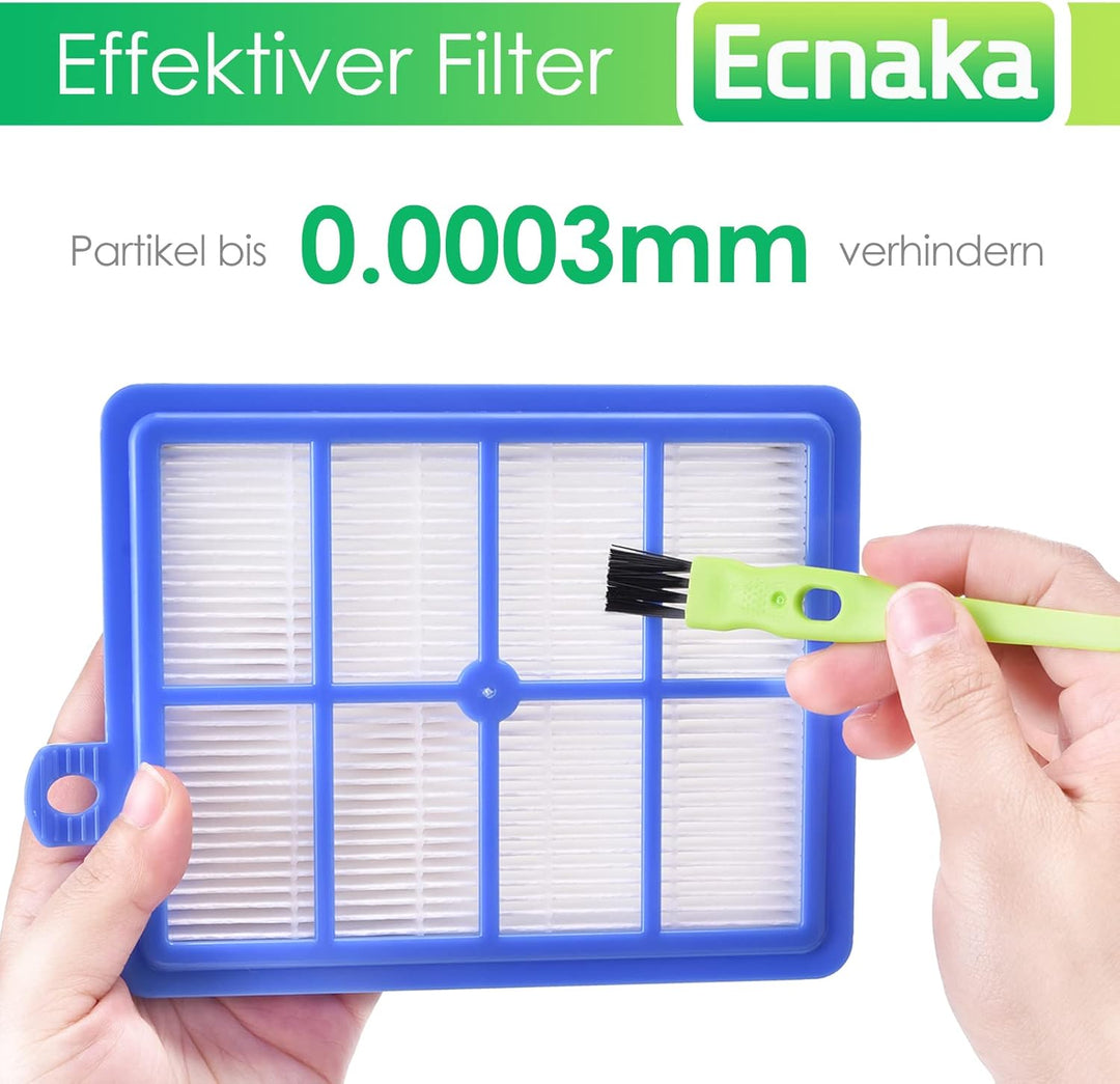 3 in 1 USK4 HEPA Filter Ersatzteile Ersatzfilter für AEG Ausk11 Lx7 Lx8 Allergy Plus Filter, EF129 E